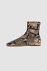 SPORTIVO STORE_Leather Sock Boots Snake Print Beige_5