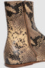 SPORTIVO STORE_Leather Sock Boots Snake Print Beige_7