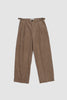 SPORTIVO STORE_Corduroy Pleated Trousers