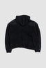 SPORTIVO STORE_Distressed Logo Hoodie Washed Black_5