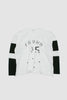 SPORTIVO STORE_Distressed LS Team Jersey Vintage White/ Green