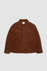 SPORTIVO STORE_Suede Camp Shirt Brown