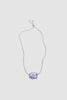 SPORTIVO STORE_Lilac Glass Cube Necklace