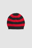 SPORTIVO STORE_Pedro Stripes Beanie Black/Red_5