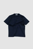 SPORTIVO STORE_Crewneck T-Shirt Filo Scozia Navy