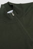 SPORTIVO STORE_Egyptian Cotton Half-Zip Polo Shirt Green_3