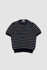 SPORTIVO STORE_Organic Cotton Crewneck T-Shirt Black/ White