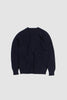 SPORTIVO STORE_Rain Wool Crew Neck Navy_5