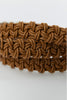 SPORTIVO STORE_Hand-Braided Leather Belt Caramel_3