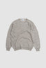 SPORTIVO STORE_Crew Neck Sweater - 1 PLY Silver