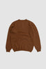 SPORTIVO STORE_Henley Neck Closure Crew Sweater Pecan_5