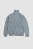 SPORTIVO STORE_Polo Neck Sweater Flannel Grey