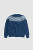 SPORTIVO STORE_Yoke Crew Neck Sweater Denim/Winter White_5