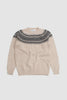 SPORTIVO STORE_Yoke Crew Neck Sweater Tusk/Smoulder