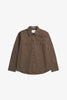 SPORTIVO STORE_Hjalmer Solotex Twill Overshirt Chestnut