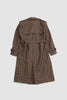 SPORTIVO STORE_Tweed Trench Coat Bronze Prince of Wales_5