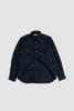 SPORTIVO STORE_Wide Collar Classic Fit Shirt It. Silk Poplin Black