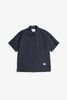 SPORTIVO STORE_Ivan Tech Poplin SS Shirt Dark Navy