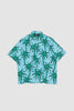 SPORTIVO STORE_Le Chemise Jean Print Palmtrees Star Blue/ Green