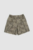 SPORTIVO STORE_Le Short Aloe Jacquard Banane Logo Khaki