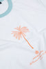 SPORTIVO STORE_Le T-Shirt Venice Palm Tree White/ Blue_3