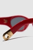 SPORTIVO STORE_Ovalo Sunglasses Red/Yellow Gold/ Grey_6