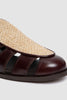 SPORTIVO STORE_Franck Dark Brown/ Raffia Fabric Natural_6