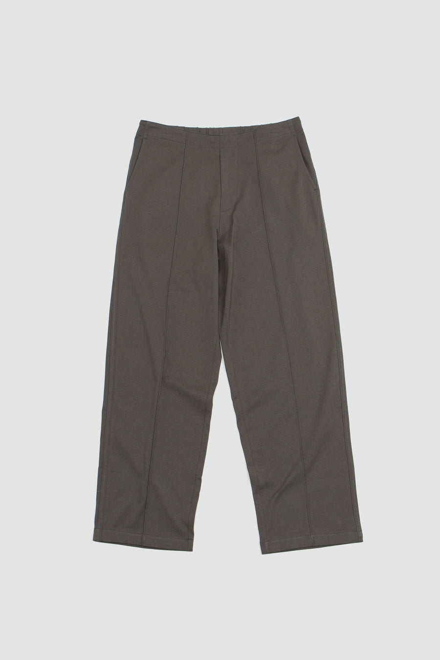 JERSEY TROUSER - PEWTER – LADY WHITE CO.