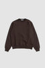 SPORTIVO STORE_Heavy Gusset Crewneck Sweater Black Olive