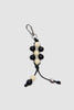 SPORTIVO STORE_Beaded Key Ring Black/White