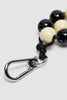 SPORTIVO STORE_Beaded Key Ring Black/White_3