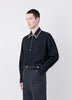 SPORTIVO STORE_Embroidered Collar Shirt Black_3