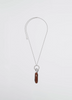 SPORTIVO STORE_Mini Swiss Knife Necklace Russet Brown