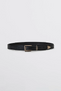 SPORTIVO STORE_Minimal Western Belt Black