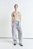 SPORTIVO STORE_Twisted Belted Pants Snowy Blue Grey