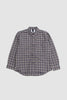 SPORTIVO STORE_Basic Shirt Plainweave Cotton Check Slate/Moss