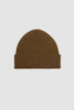 SPORTIVO STORE_Simple Ribbed Beanie Virgin Wool Khaki_4