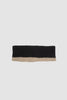 SPORTIVO STORE_Tipped Headband Lambswool Black/Linen