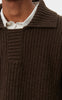 SPORTIVO STORE_Collar Sweater Dark Brown_6