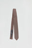 SPORTIVO STORE_Formal Tie Brown Grey Stripe Silk