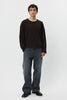 SPORTIVO STORE_LS Round Neck Brown Rib