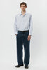 SPORTIVO STORE_Straight Cut Jeans Blue Stripe