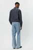 SPORTIVO STORE_Straight Cut Jeans Light Blue Punch Out_4