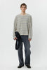 SPORTIVO STORE_Wide Stripe Sweater Greige