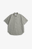 SPORTIVO STORE_Mo Oversized Check SS Shirt Moss Green