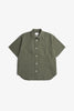 SPORTIVO STORE_Mo Oversized Striped SS Shirt Moss Green