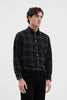 SPORTIVO STORE_Algot Relaxed Wool Check Shirt Charcoal Melange_3