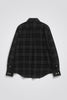 SPORTIVO STORE_Algot Relaxed Wool Check Shirt Charcoal Melange_6