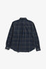 SPORTIVO STORE_Algot Relaxed Wool Check Shirt Dark Navy_6