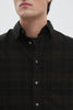 SPORTIVO STORE_Algot Relaxed Wool Check Shirt Espresso_3